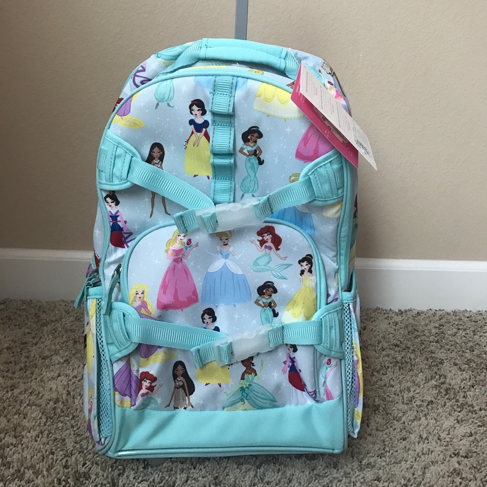 Pottery Barn Disney Princess Rolling Backpack
